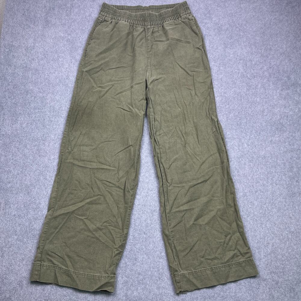Old Navy Wide-Leg Pants‎ Womens Medium Green High-Rise